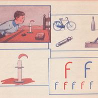Levende letters - f